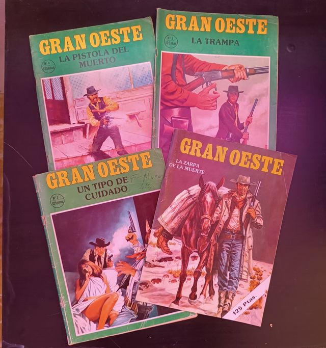 Lote 5u Gran Oeste - Años 80 - Grandes Aventuras