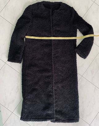 Cappotto nero donna tg XS Shein