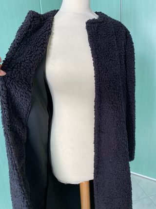 Cappotto nero donna tg XS Shein