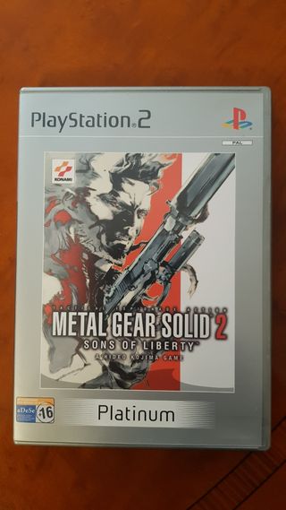 Metal Gear Solid 2 Playstation 2