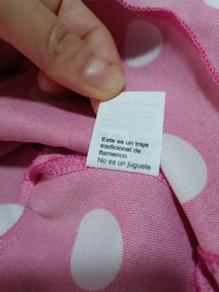 Traje flamenca niña