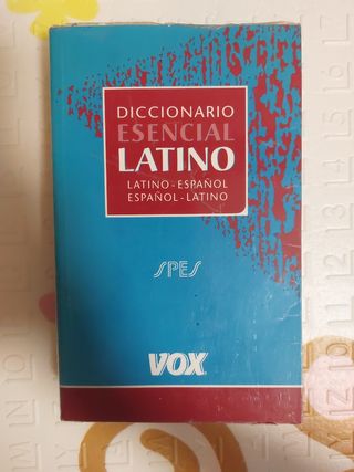 Diccionario esencial latin