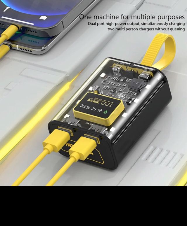 Powerbank con baterias nuevo con luz