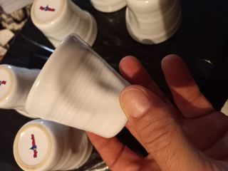 Set Tazzine caffè porcellana 8 pezzi