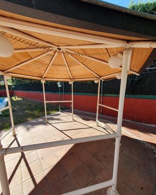 Pergola cenador jardín