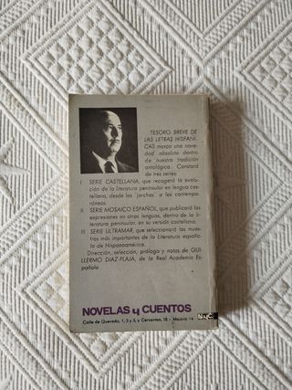 Tesoro breve de las letras hispánicas