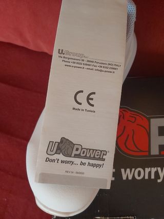 Zapatos seguridad alimentación 