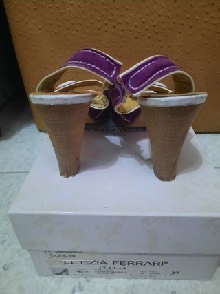 Sandali con i tacchi Letizia Ferrari