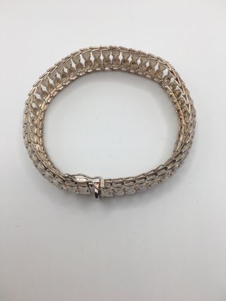 Pulsera plata vintage