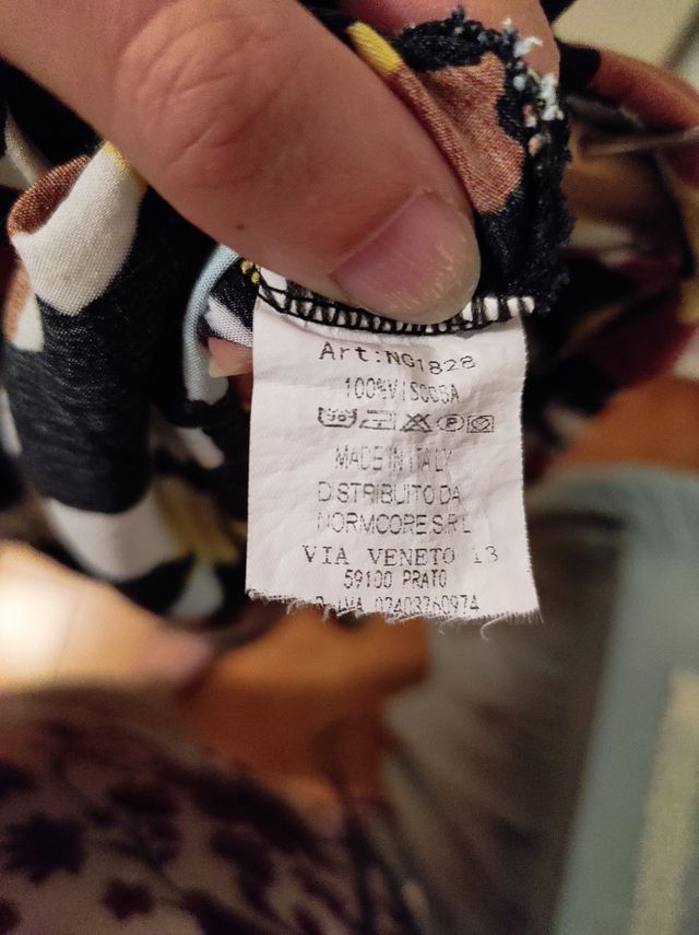 Vestito mimetico Normcore