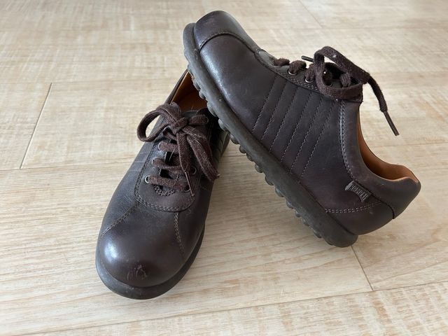 Zapatos marrones piel CAMPER PELOTAS - talla 35
