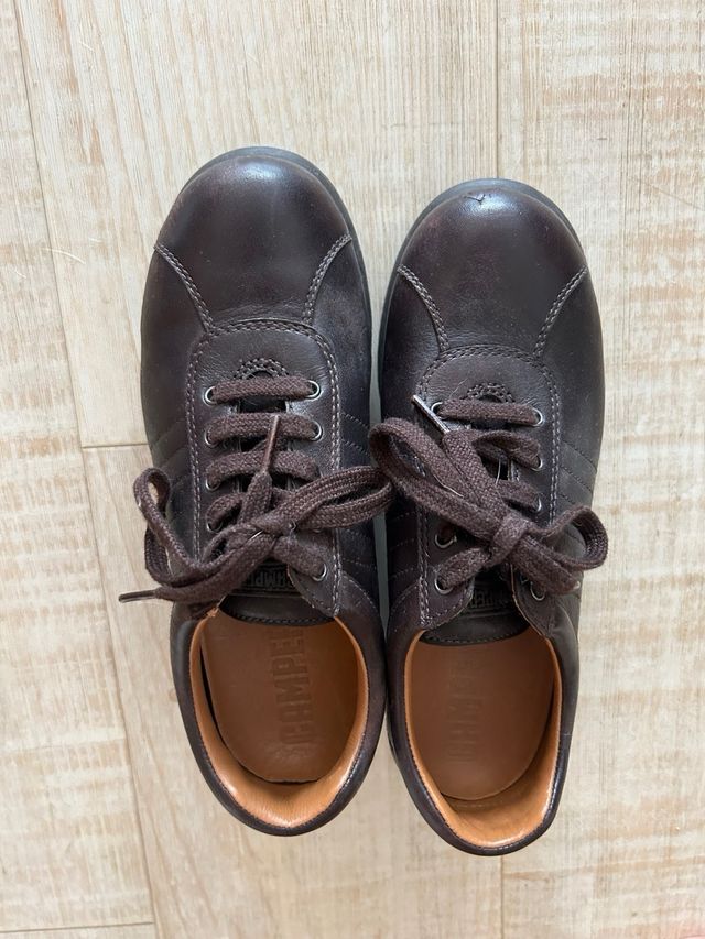 Zapatos marrones piel CAMPER PELOTAS - talla 35