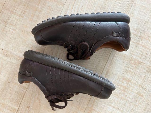 Zapatos marrones piel CAMPER PELOTAS - talla 35
