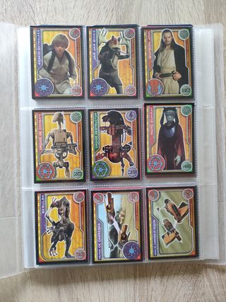 Colección Cromos Star Wars