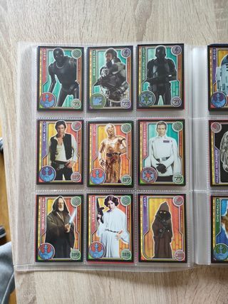 Colección Cromos Star Wars