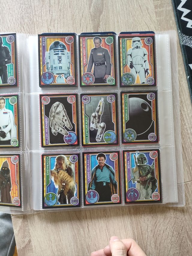 Colección Cromos Star Wars