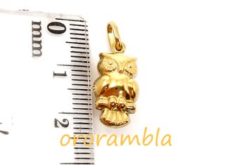 Colgante oro 18k BUHO