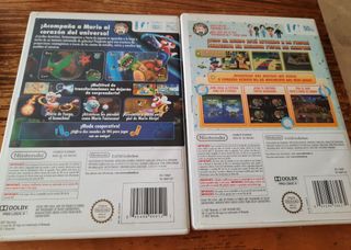Pack 2 juegos wii Nintendo Súper Mario 