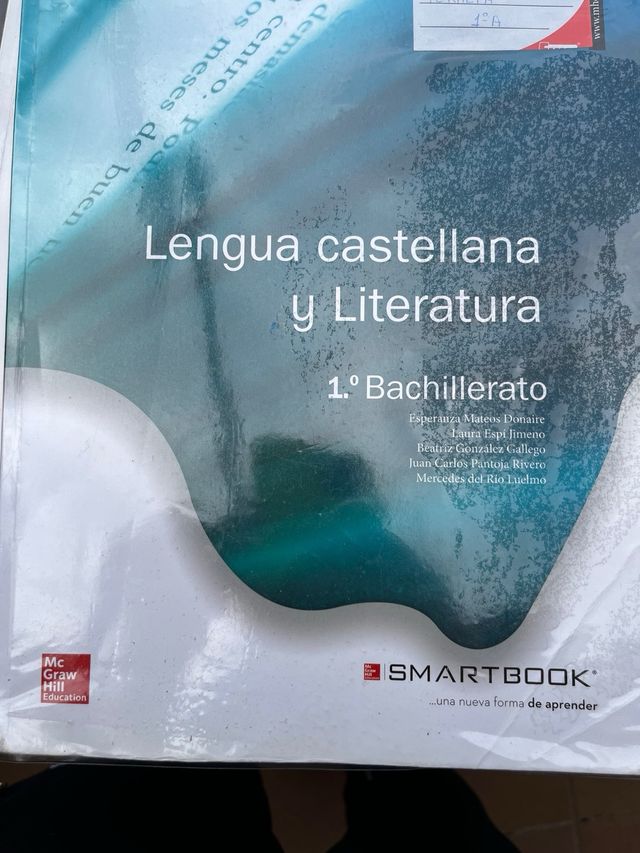 Libro lengua castellana y literatura.