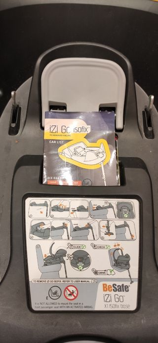 Conjunto silleta, capazo, grupo 0