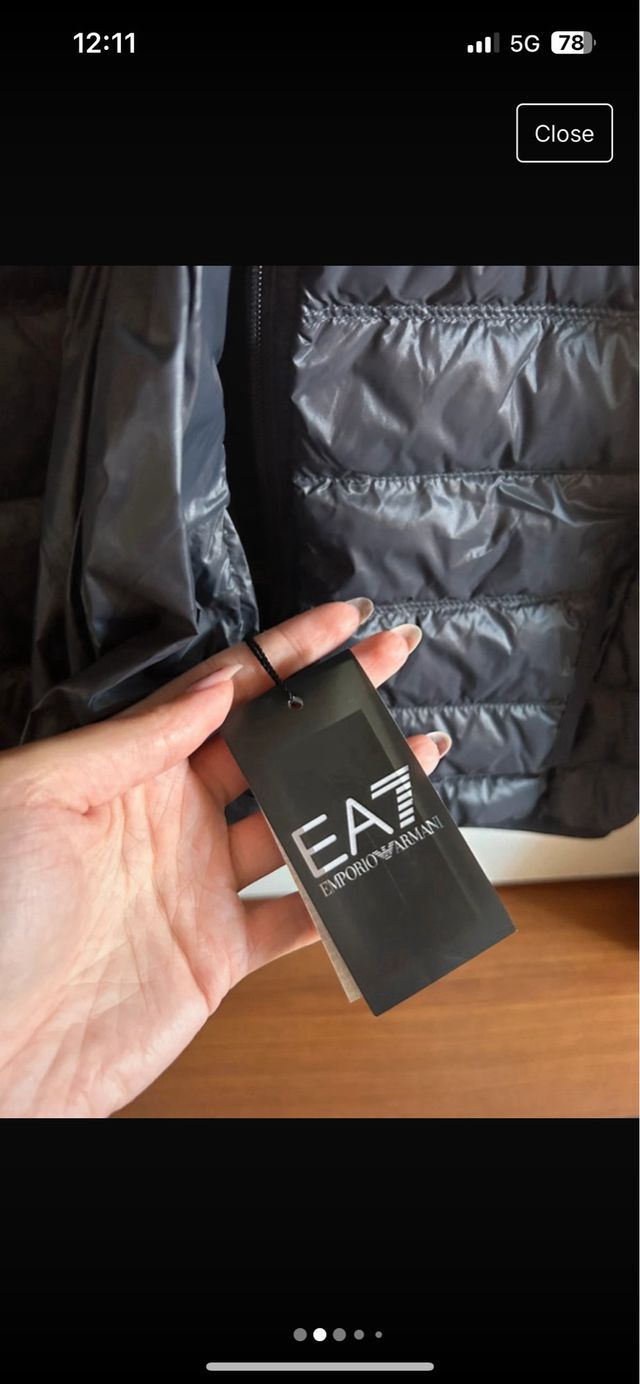 Piumino Armani nuovo