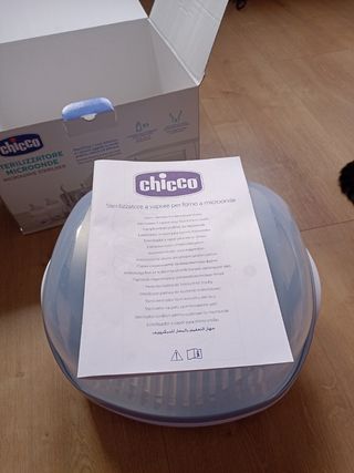 Esterilizador a vapor para microondas