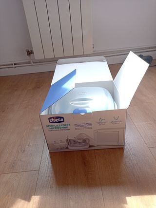 Esterilizador a vapor para microondas