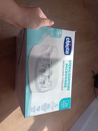 Esterilizador a vapor para microondas