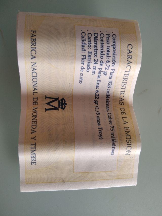 Moneda 1 ecu de 1989