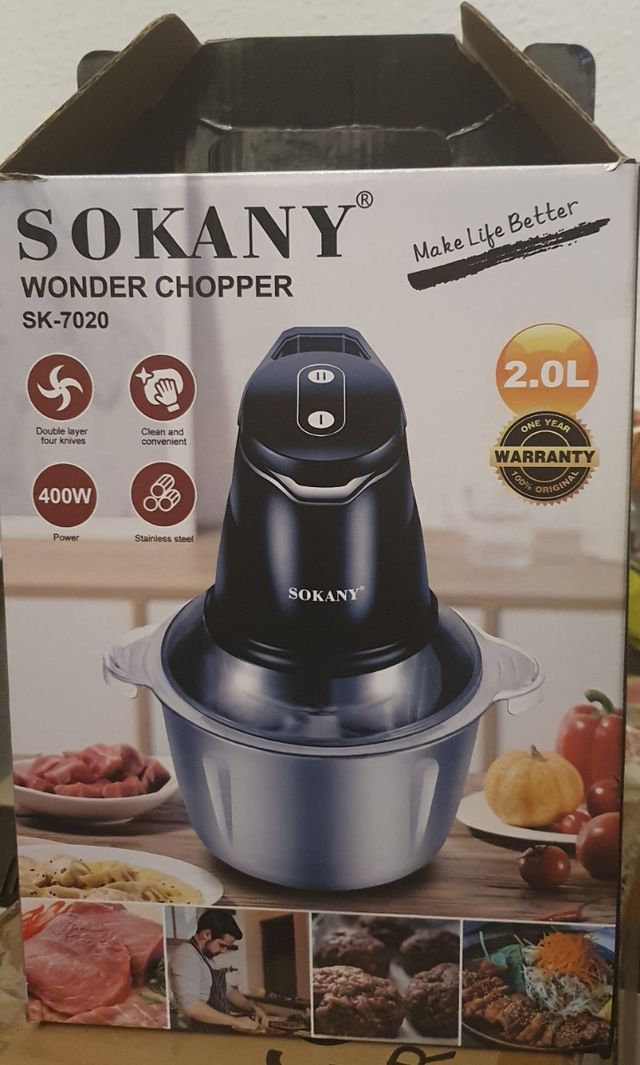 PICADORA NUEVA DE CARNE Y VERDURAS