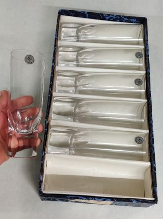 Bicchieri whisky vintage cristallo made in Germany