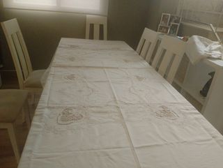 Mantelería hecha a mano