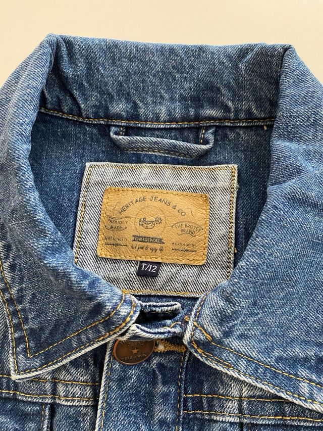 Cazadora vaquera niño T11-12