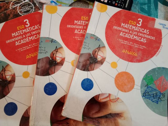 Matemáticas 3 eso anaya