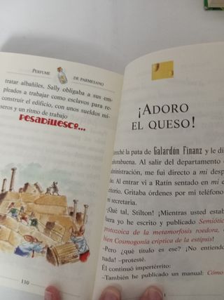 2 libros de la saga " Gerónimo Stilton"