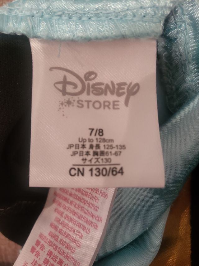 Disfraz vestido Ana Frozen con capa