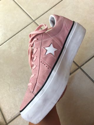 Sneakers rosa Converse All Star n. 39