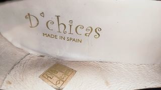 Zapato mujer negro piel 41 tacón muy comodo