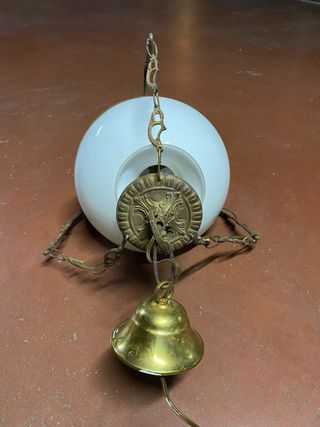 Lampara techo bronce