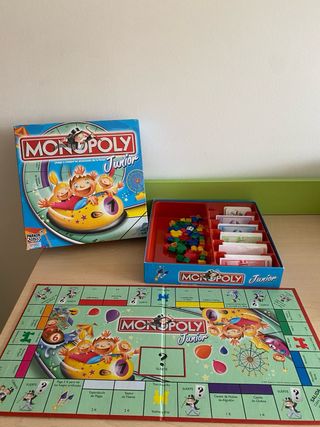 Juego mesa Monopoly Junior 