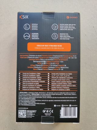 Esterilizador móvil KSIX con cargador