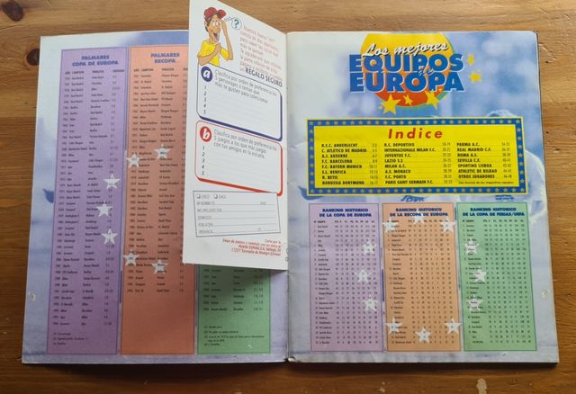 Album Le migliori squadre d'Europa