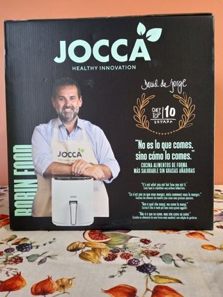 Freidora Air Fryer Blanca 5L Jocca