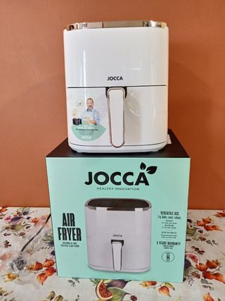 Freidora Air Fryer Blanca 5L Jocca