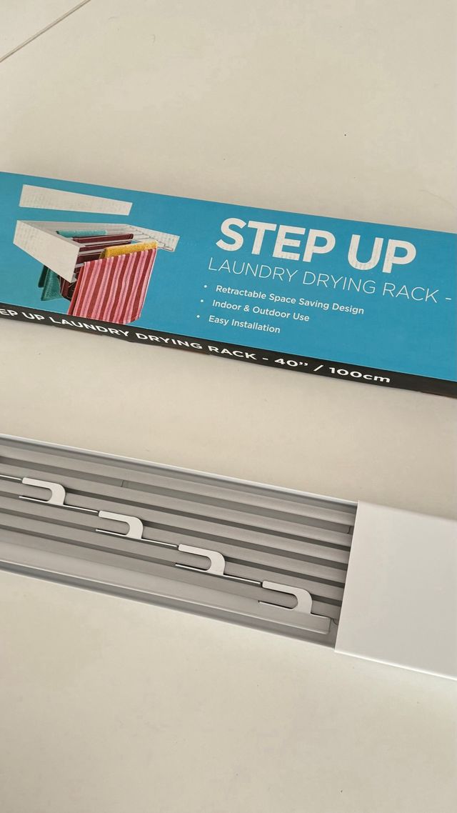 Tendedero de pared plegable