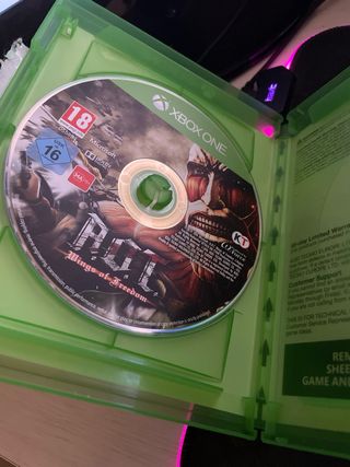 Attack on Titan Wings of Freedom xbox one
