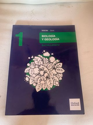Libro Biologia y Geologia 1 Bachillerato