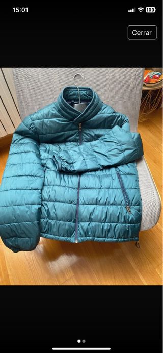 Abrigo acolchado Zara hombre
