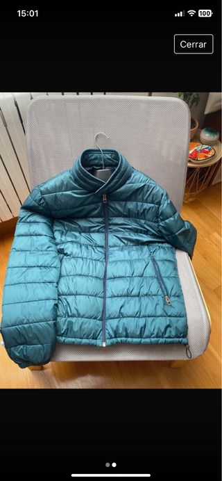 Abrigo acolchado Zara hombre