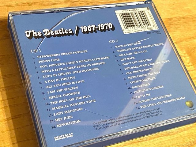 CD The beattles 1967 1970